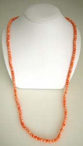 Coral Bead Necklace
