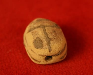 New Kingdom Steatite Scarab Seal, 1600 BCE - 1100 BCE