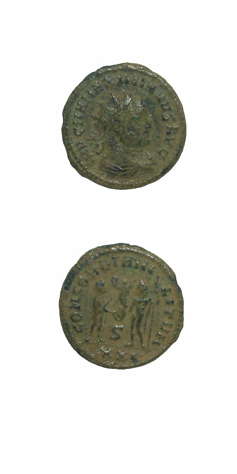 Bronze Antoninianus of Emperor Maximianus, 286 CE - 305 CE