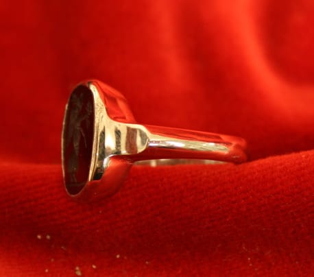 Roman Carnelian Intaglio the Goddess Victory, 100 CE - 300 CE