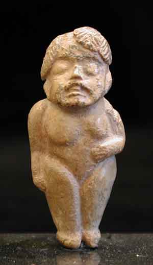 Olmec Terracotta Hunchback Figurine, 900 BCE - 500 CE