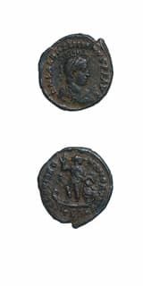 Bronze Coin of Emperor Valentinian II, 375 CE - 392 CE