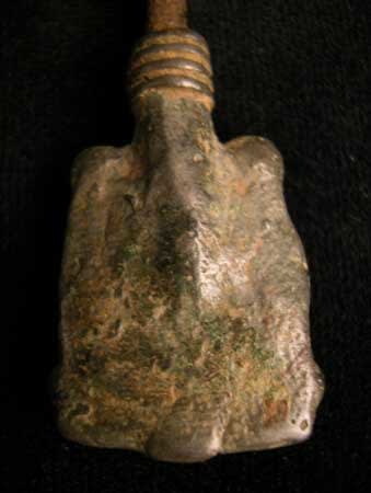 Luristan Leopard Head Garment Pin, 900 BCE - 600 CE