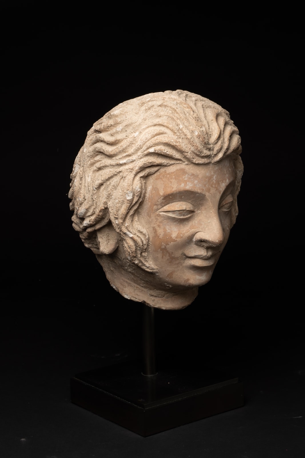 Gandhara Stucco Head, 300 CE - 600 CE