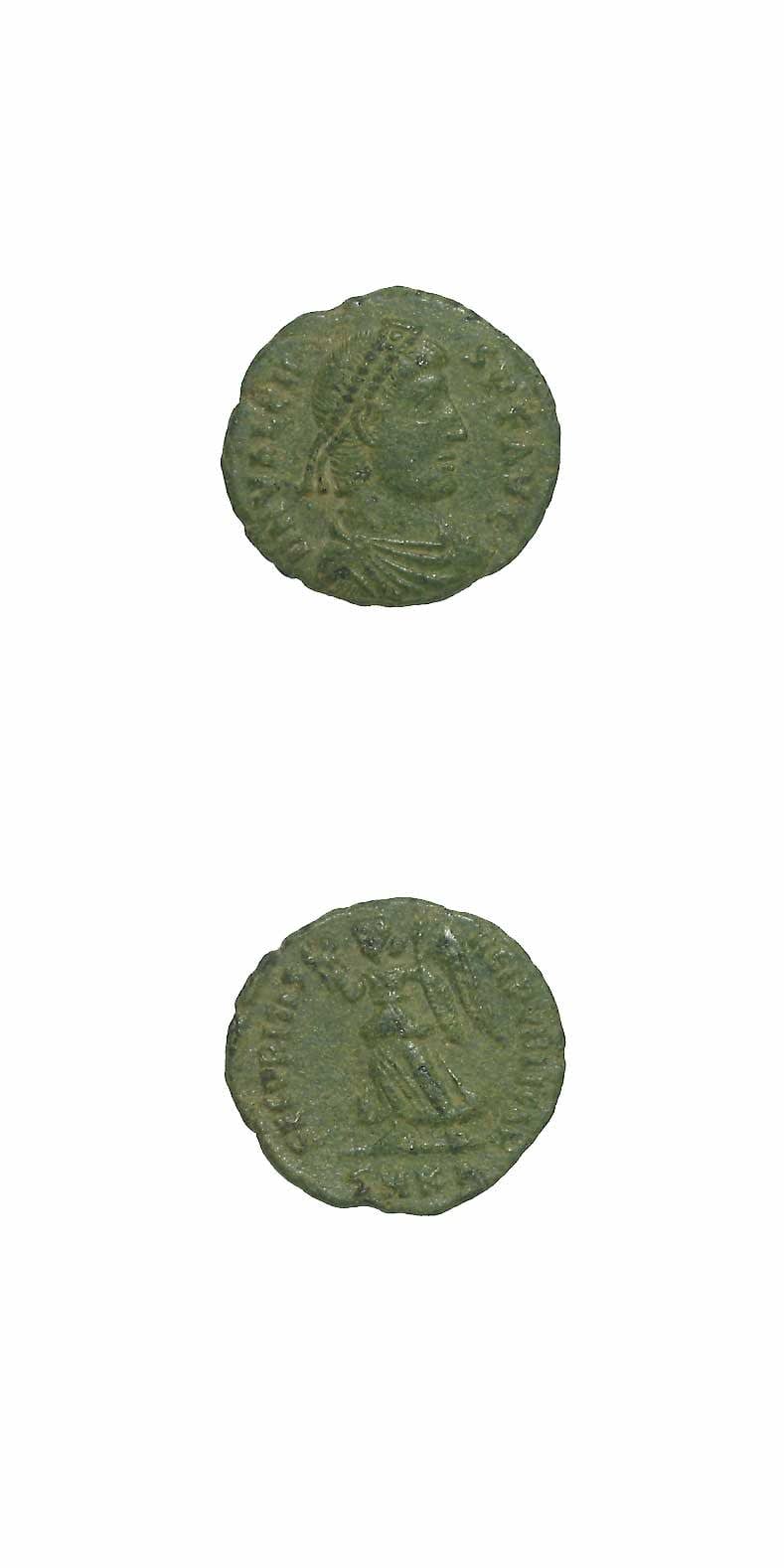 Bronze Coin of Emperor Valens, 364 CE - 378 CE