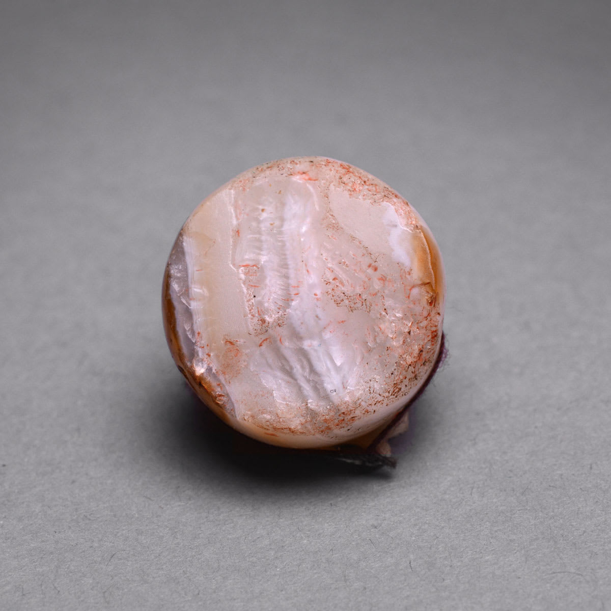 Sassanid Agate Seal with a Royal Portrait, 200 CE - 600 CE