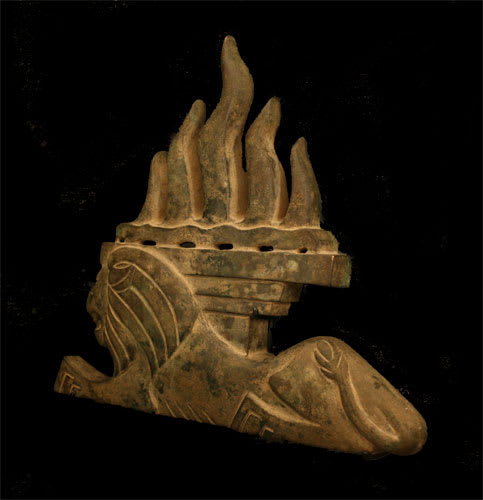 Graeco Roman Bronze Sculpture Of a Lion, 200 BCE - 200 CE