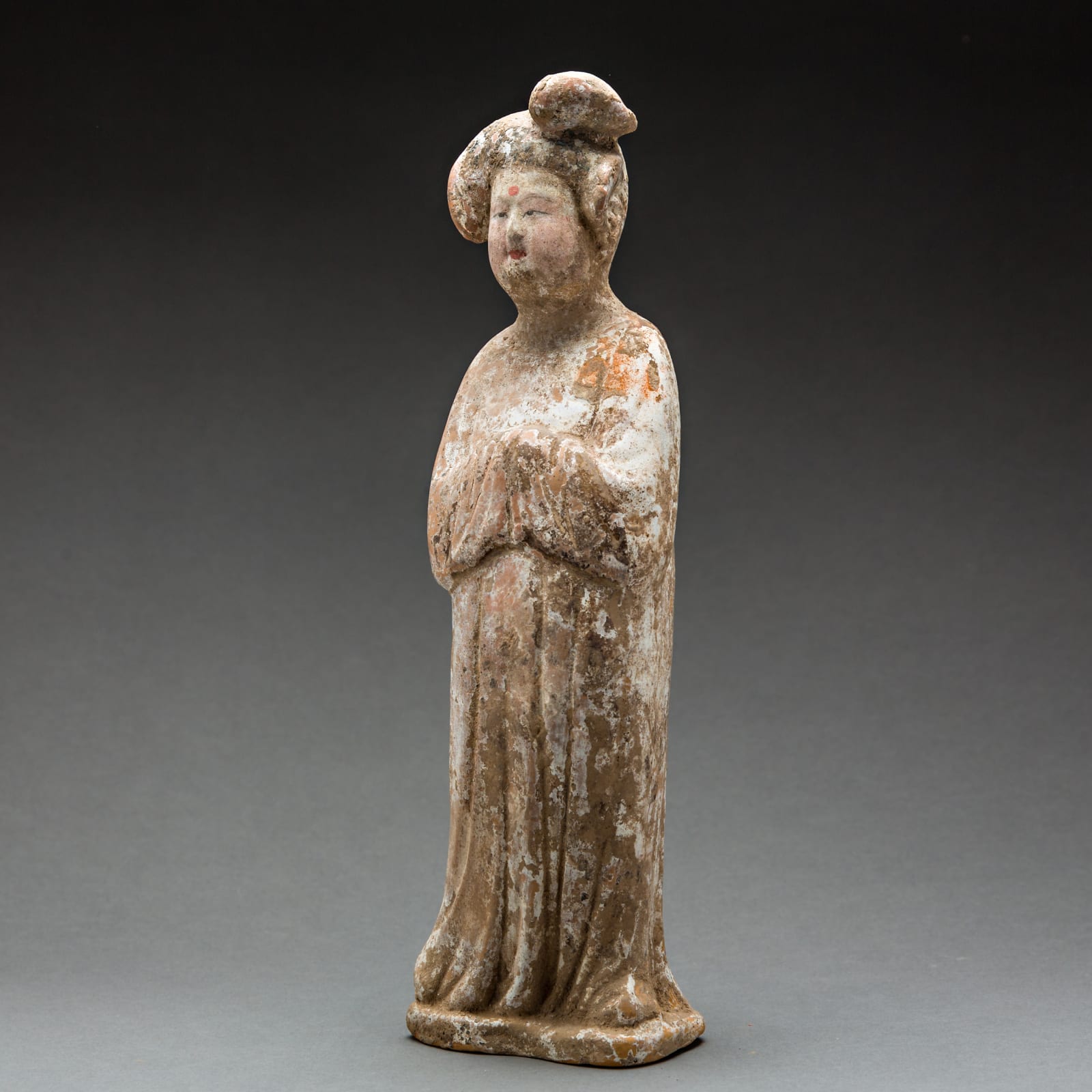 Tang Sculpture of a Fat Lady, 618 CE - 907 CE