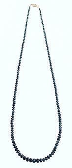 Emerald Beaded Necklace with Clasp