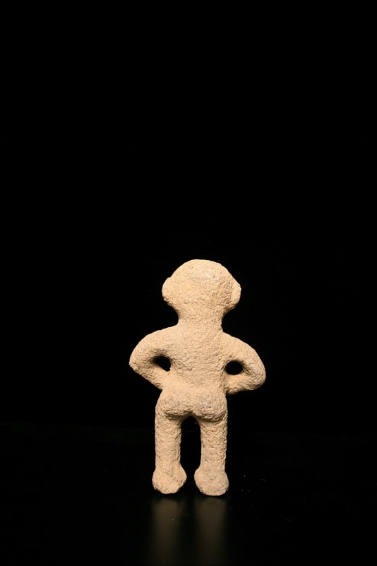 Basalt Standing Figure, 100 CE - 500 CE