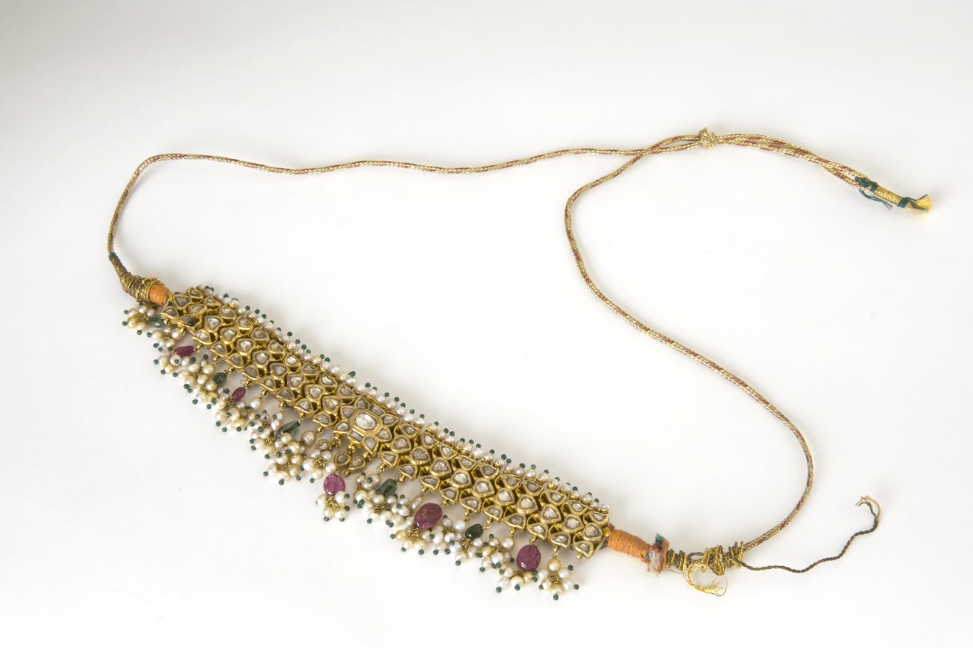 Mughal Beaded Gold Necklace, 18th Century CE - 19th Century CE