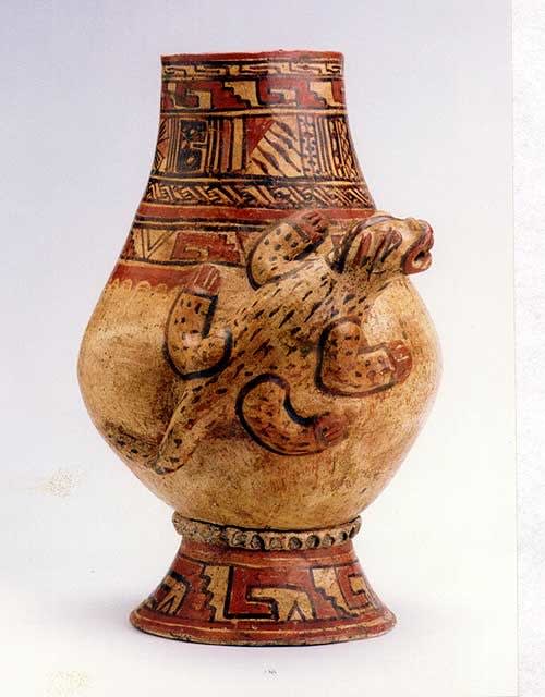 Jaguar Effigy Vessel, 500 CE - 800 CE