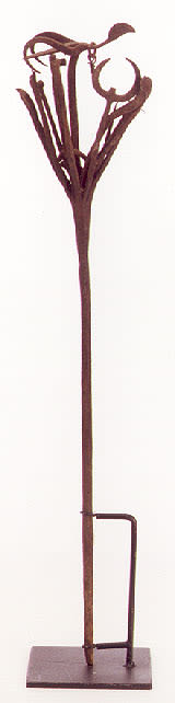 Yoruba Iron Osun Ematon Staff, 20th Century CE
