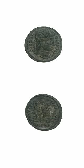 Bronze Coin of Emperor Constantine I the Great, 307 CE - 337 CE