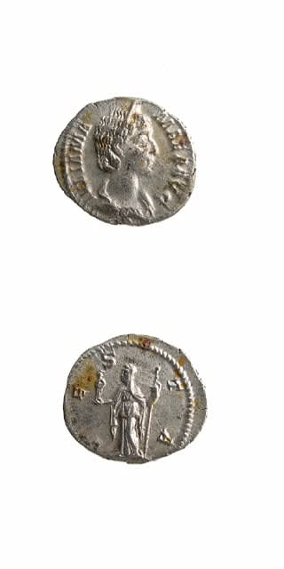 Silver Denarius of Julia Mamaea, 222 CE - 235 CE
