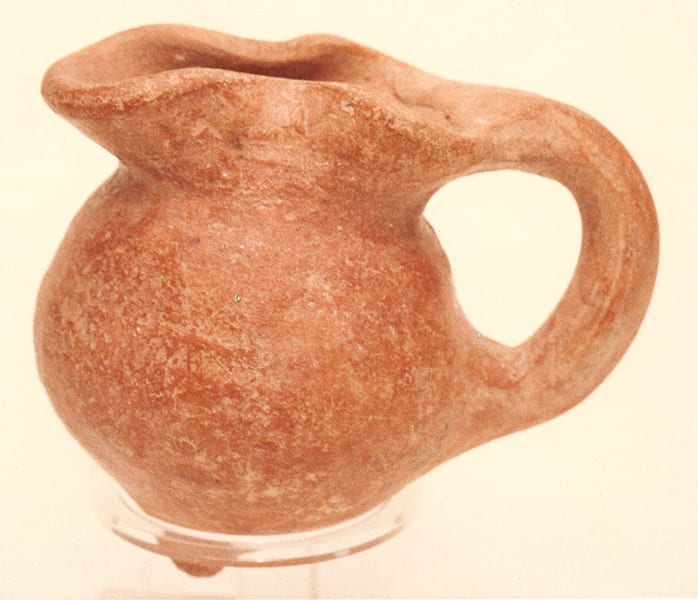 Iron Age Oil Jug with Trefoil Lip, 900 BCE - 700 CE