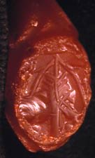 Sassanian Carnelian Intaglio Seal, 200 CE - 600 CE