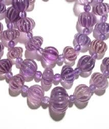 Amethyst Bead Necklace