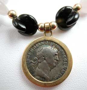 Silver Denarius Of Roman Emperor Trajan, 98 CE - 117 CE