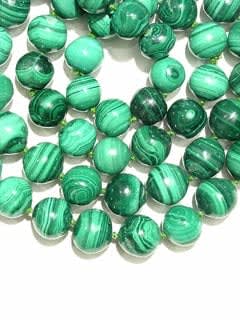 Malachite Bead Necklace