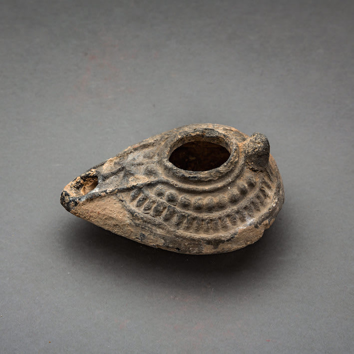 Byzantine Oil Lamp, 400 CE - 600 CE