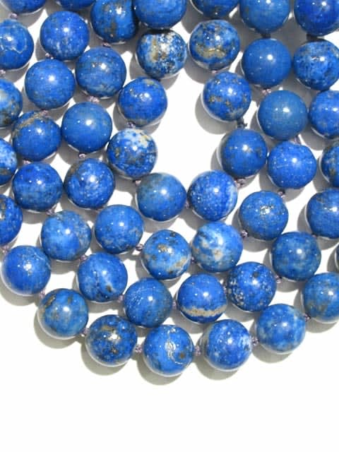 Lapis Lazuli Bead Necklace