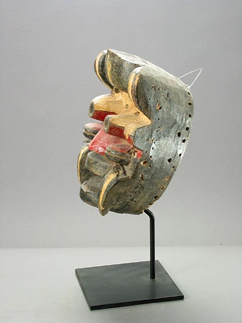 Gere Wooden Polychrome Mask, 1900 CE - 1930 CE