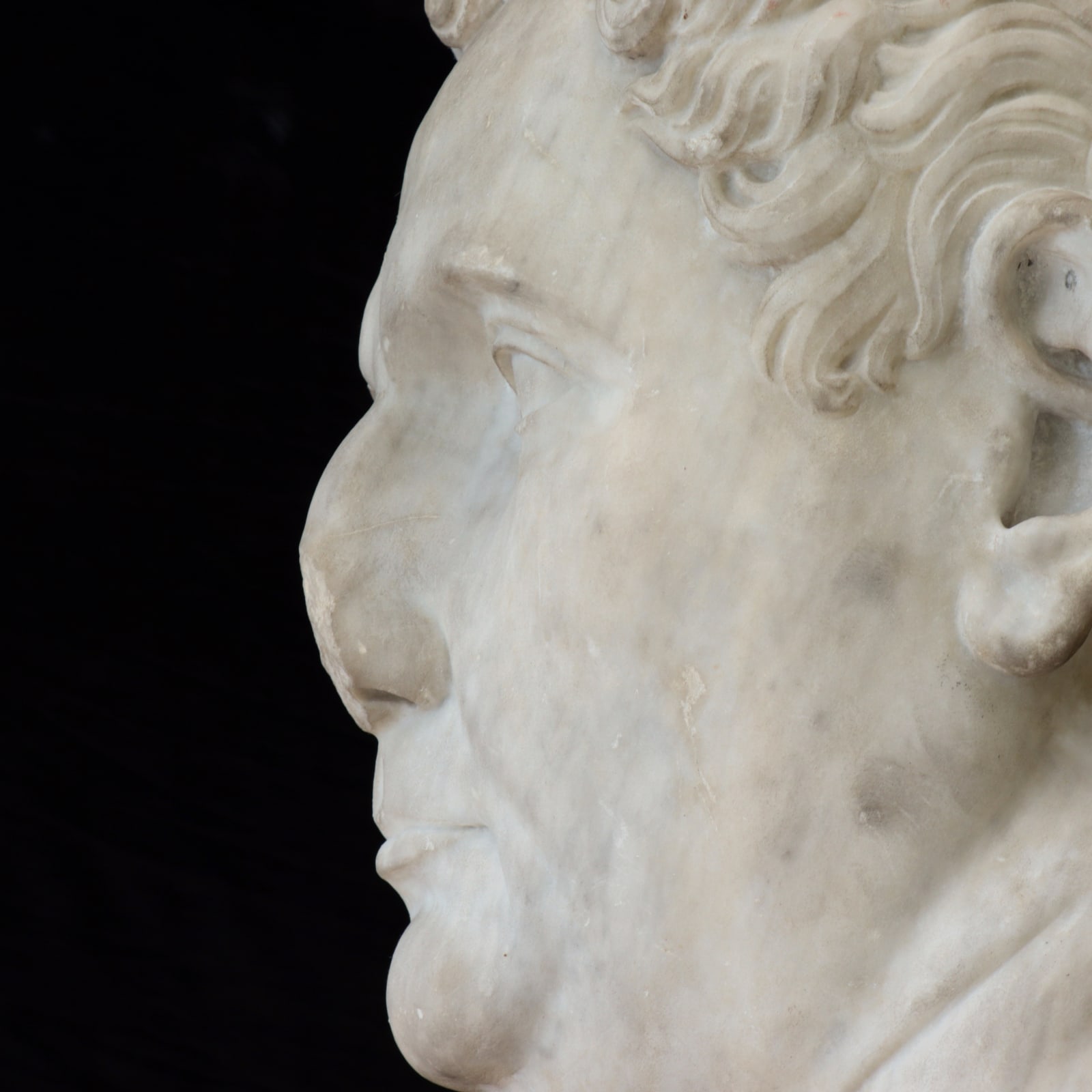 Marble Head of Vitellius, 55 CE - 100 CE