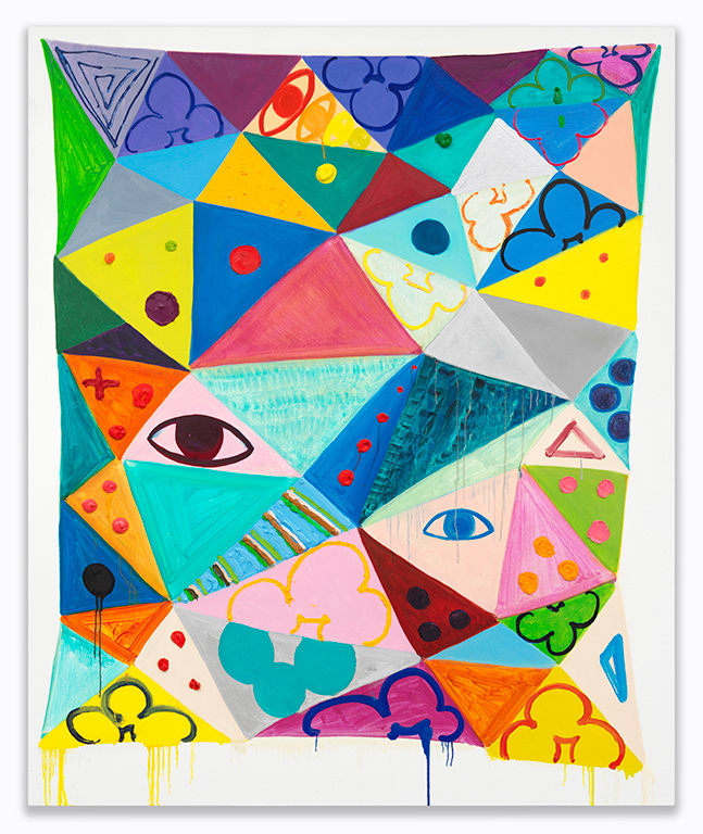 Judy Ledgerwood, The Future Is Now, 2022