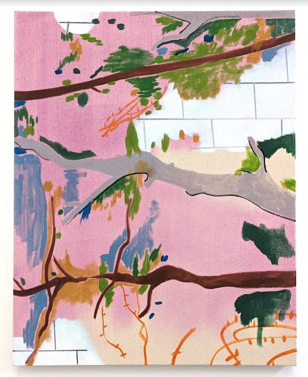 Mel Davis, Fallen Trees, 2023