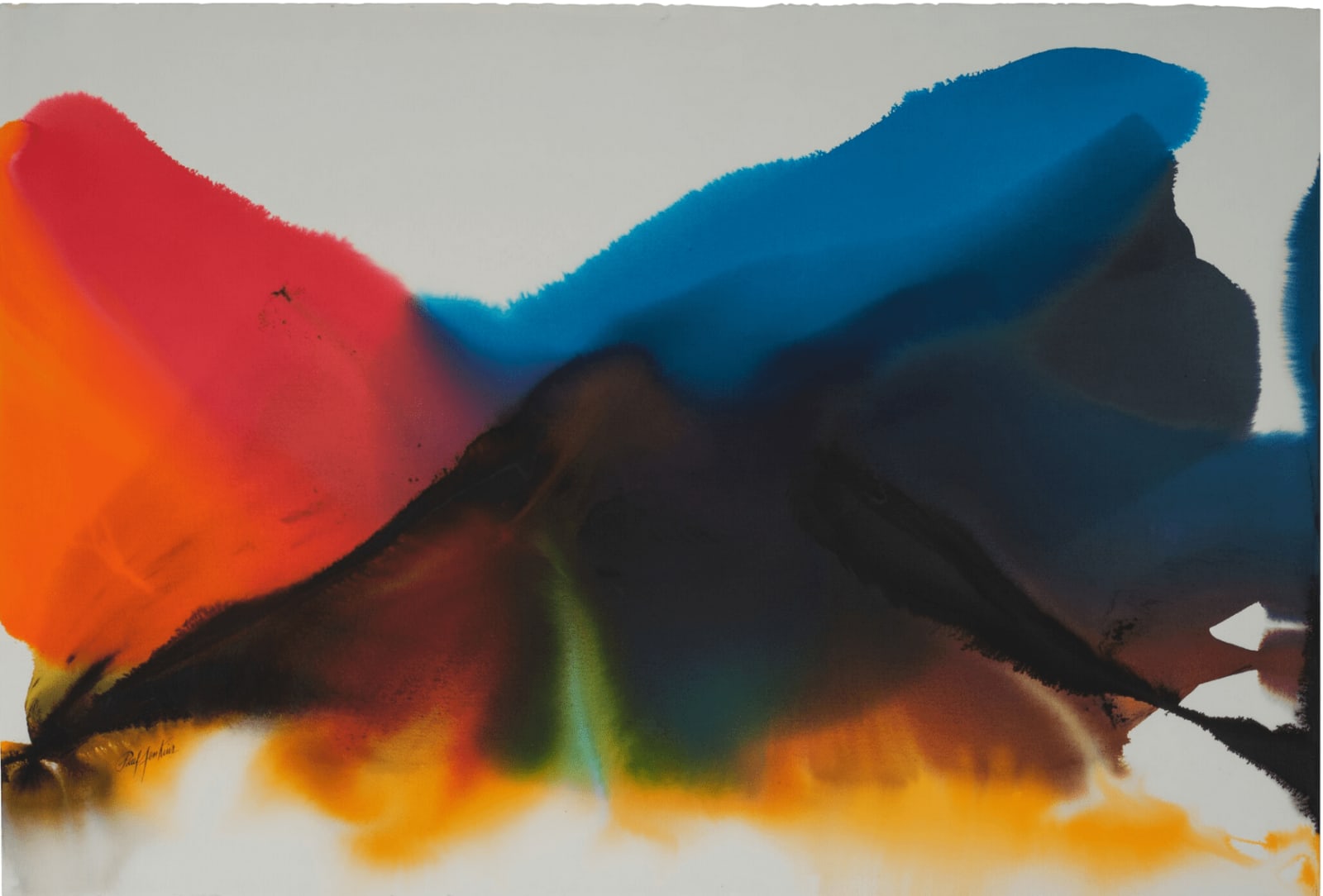 Paul Jenkins, Phenomena Eleanor’s Terrain, 1982