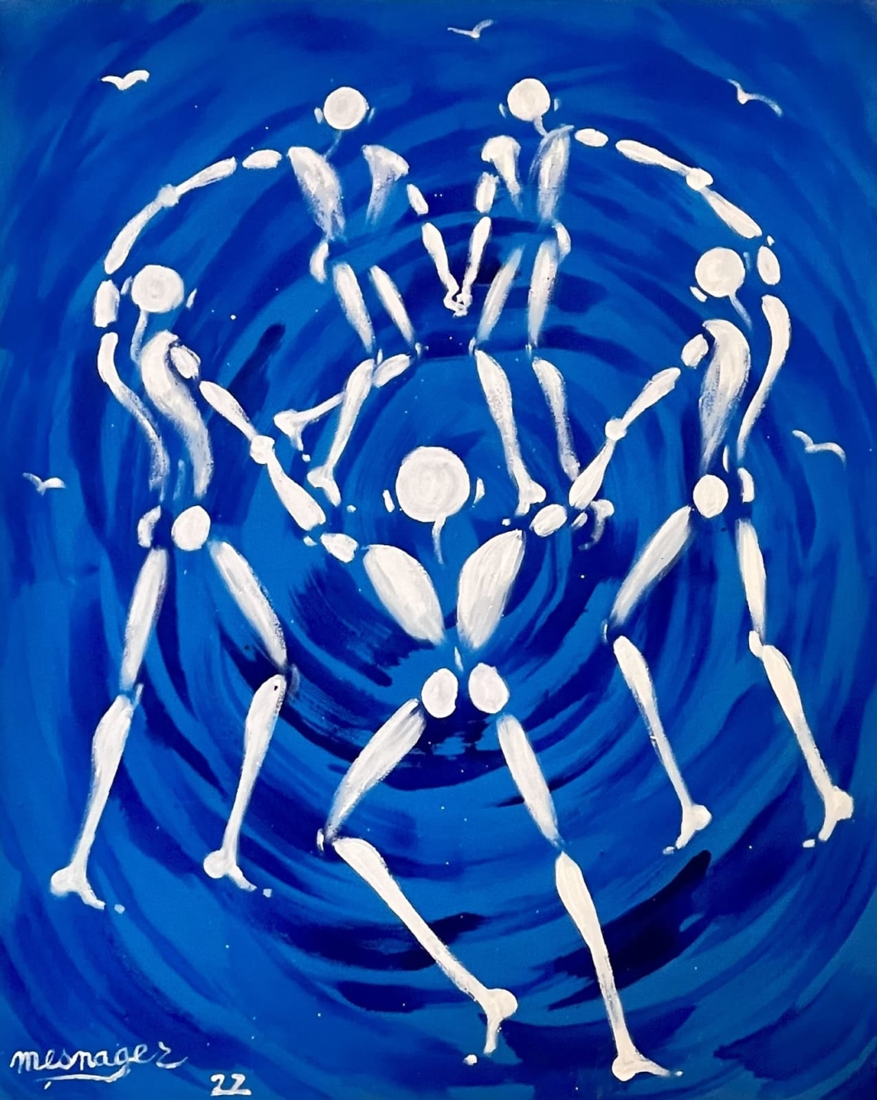 Jérôme Mesnager, La Ronde des cœurs, 2022