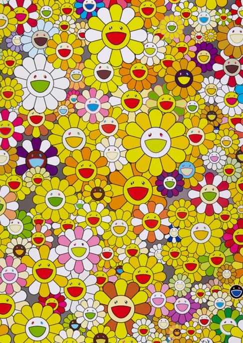 Takashi Murakami, An Homage to Monogold A , 2012