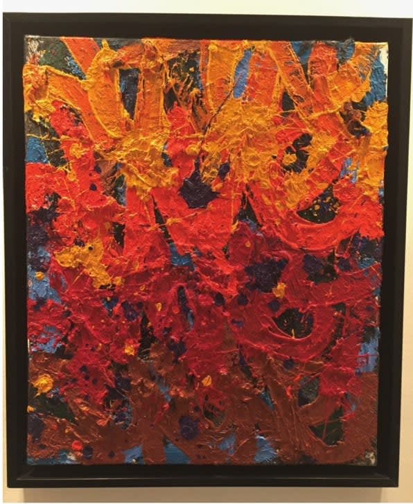 JonOne, Sunset in Arizona, 2014