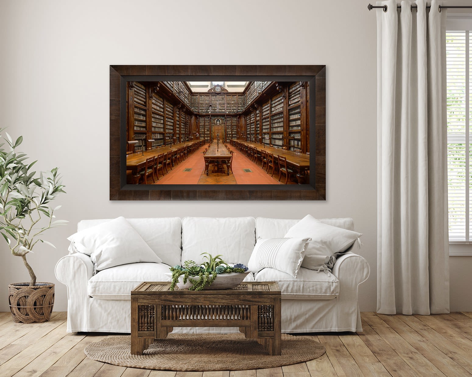 Mario Basner, Biblioteca Marucelliana, Tabacchino Frame, Cigar Leaf, Black Liner