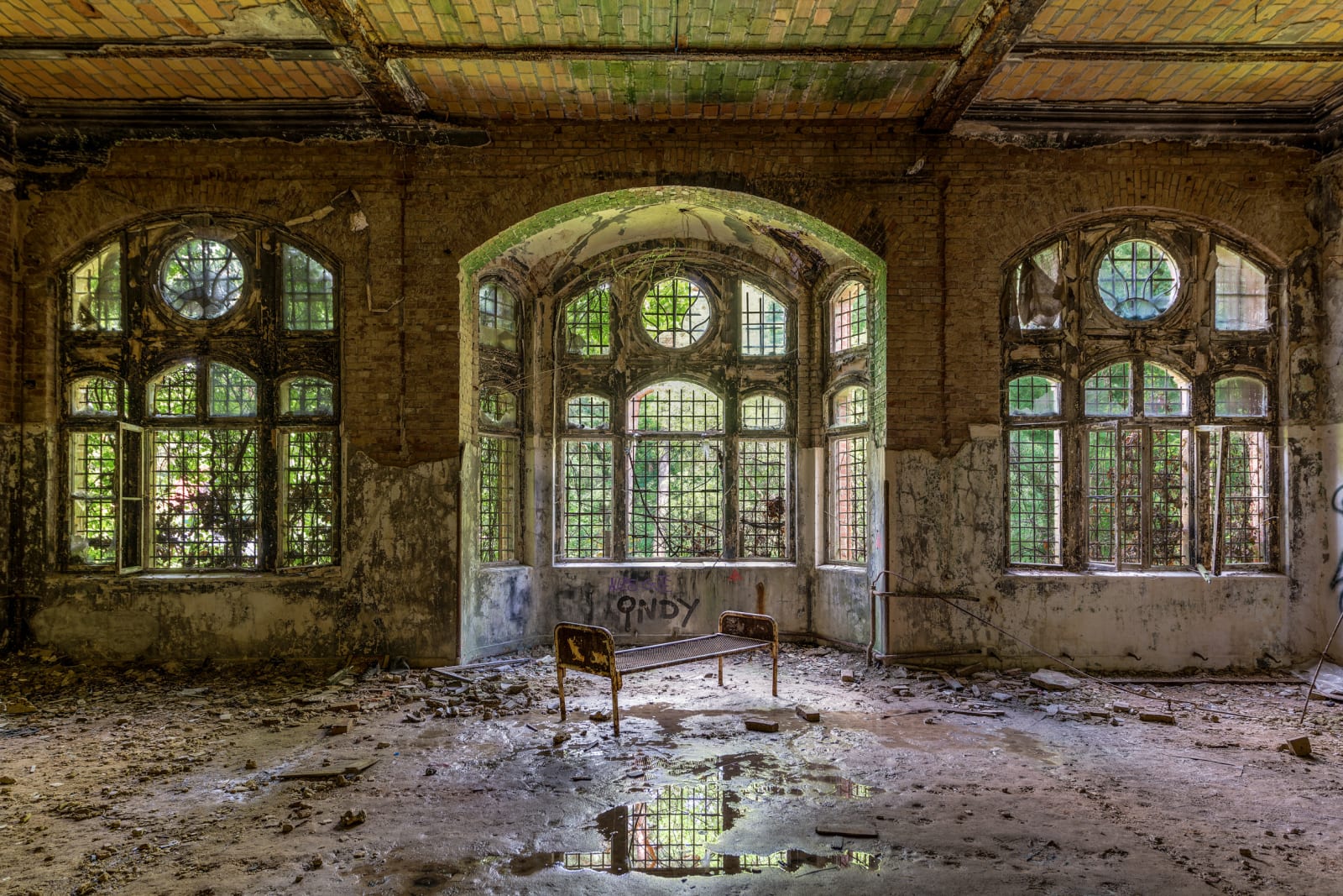 Mario Basner, Beauty Forgotten, Beelitz Heilstätten, Germany, 2014