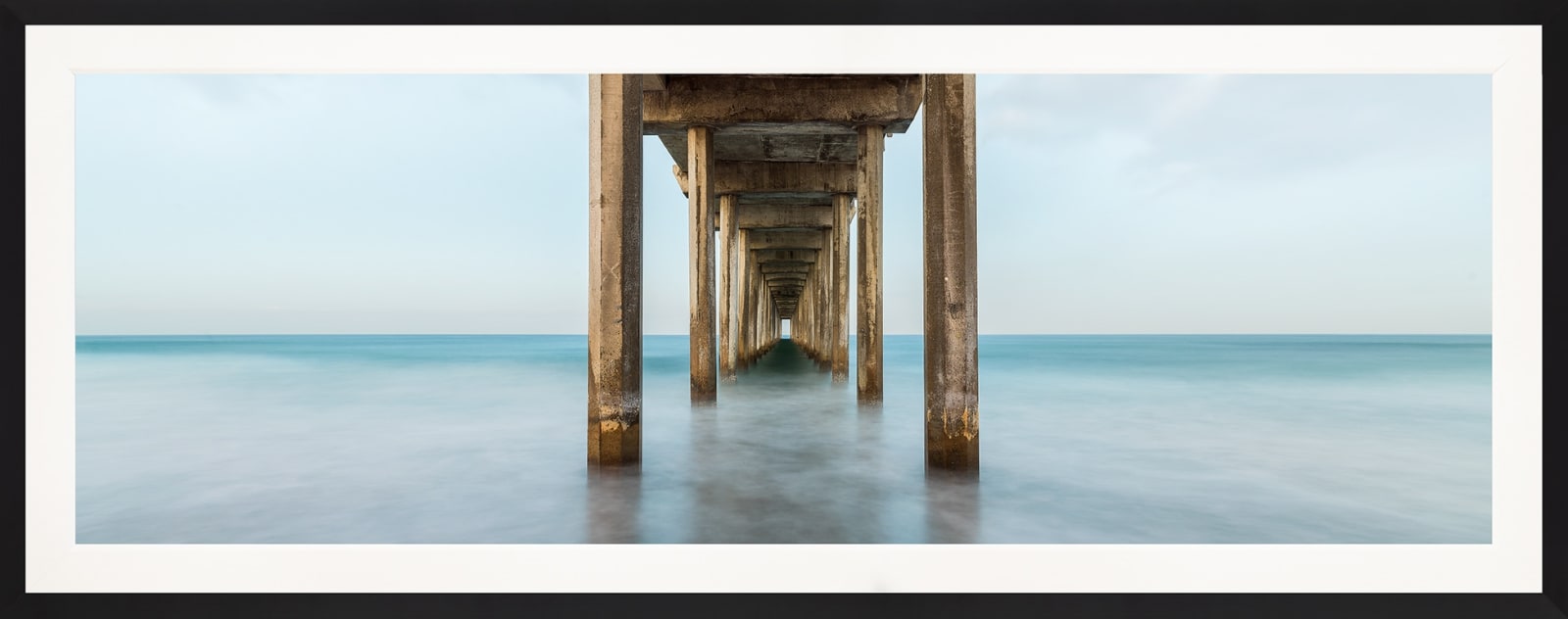 Mario Basner, Tomorrow, Classic Black Frame, White Liner