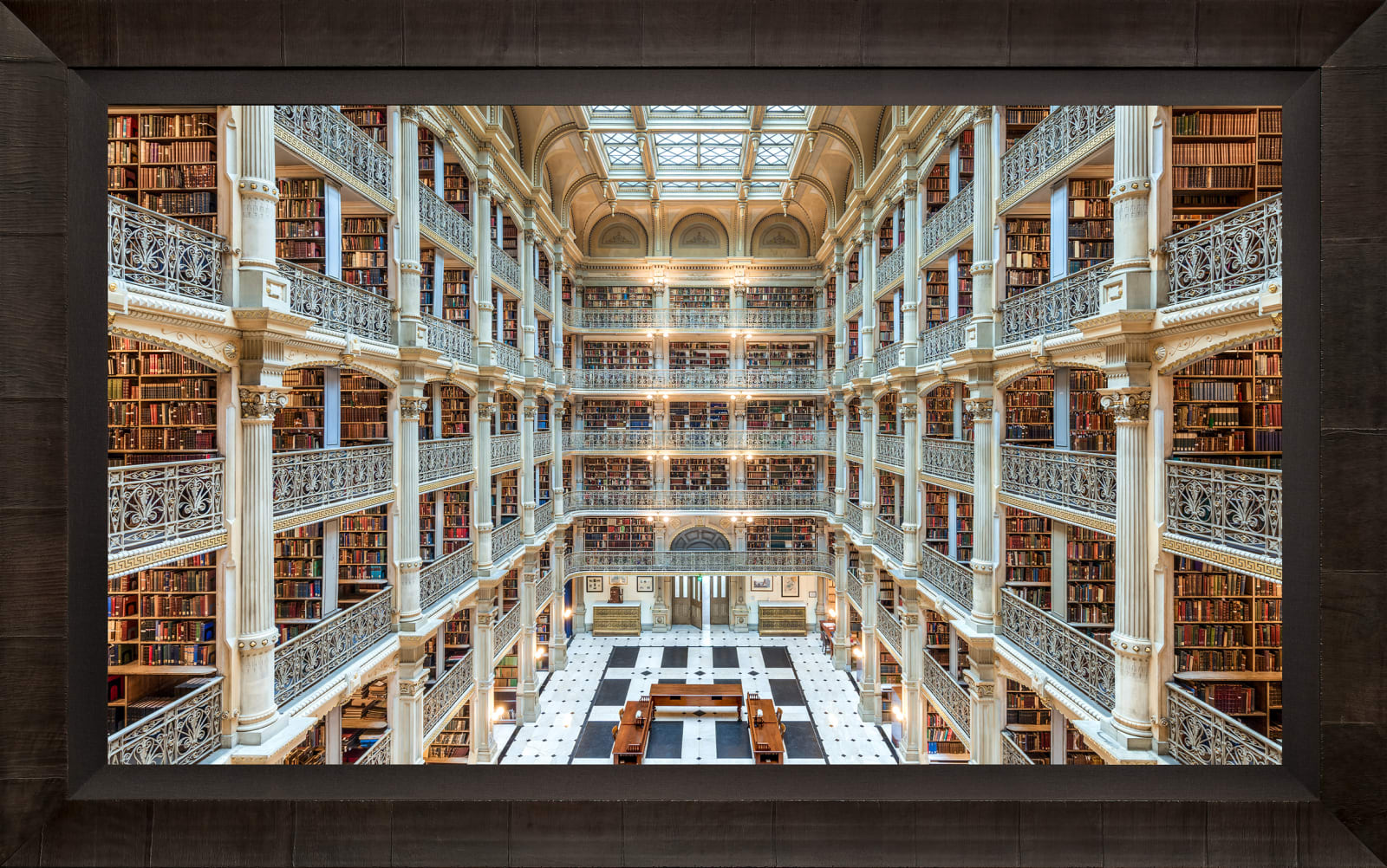 Mario Basner, Wealth, Tabacchino Frame, Dark Ash, Black Liner