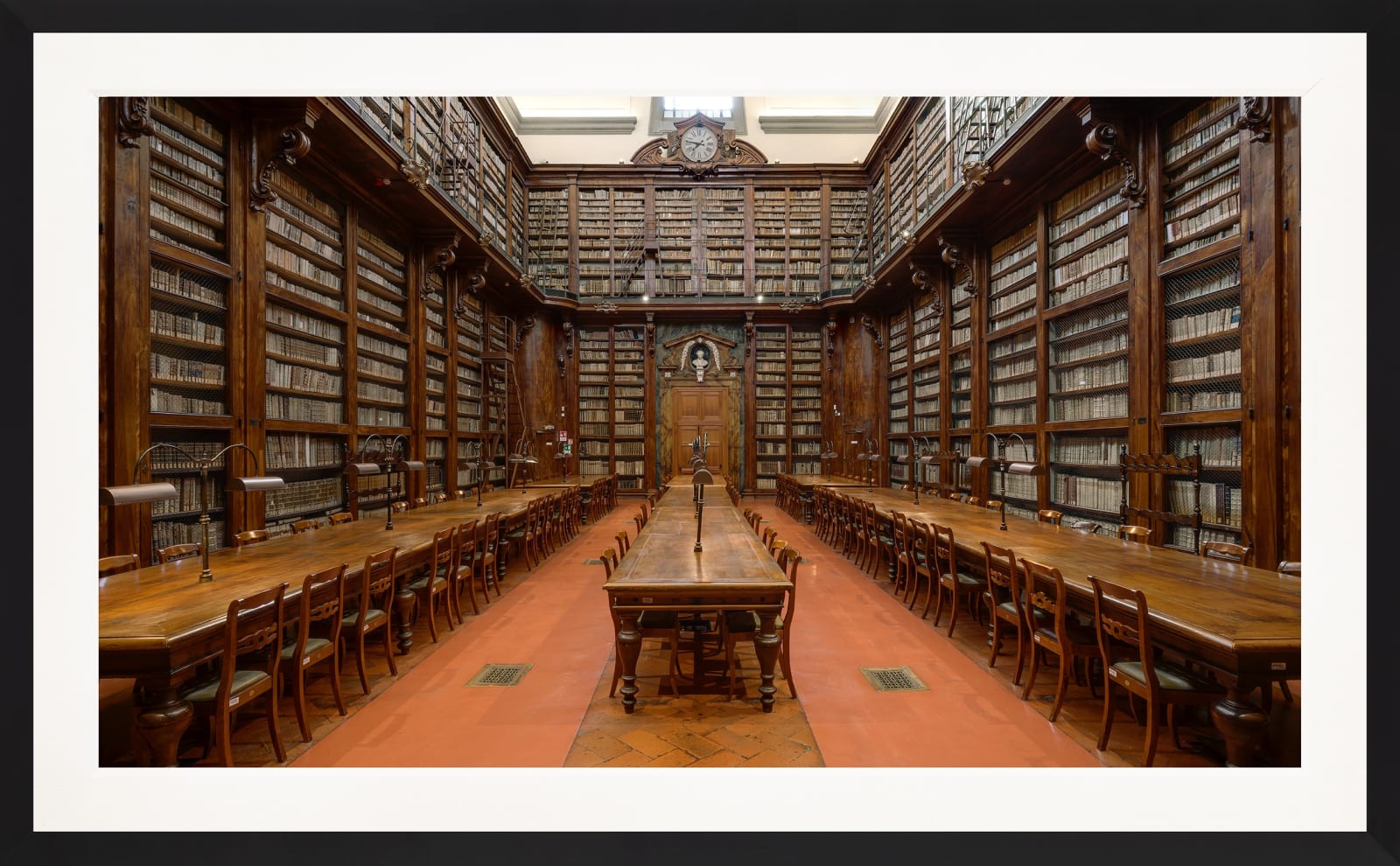 Mario Basner, Biblioteca Marucelliana, Classic Black Frame, White Liner