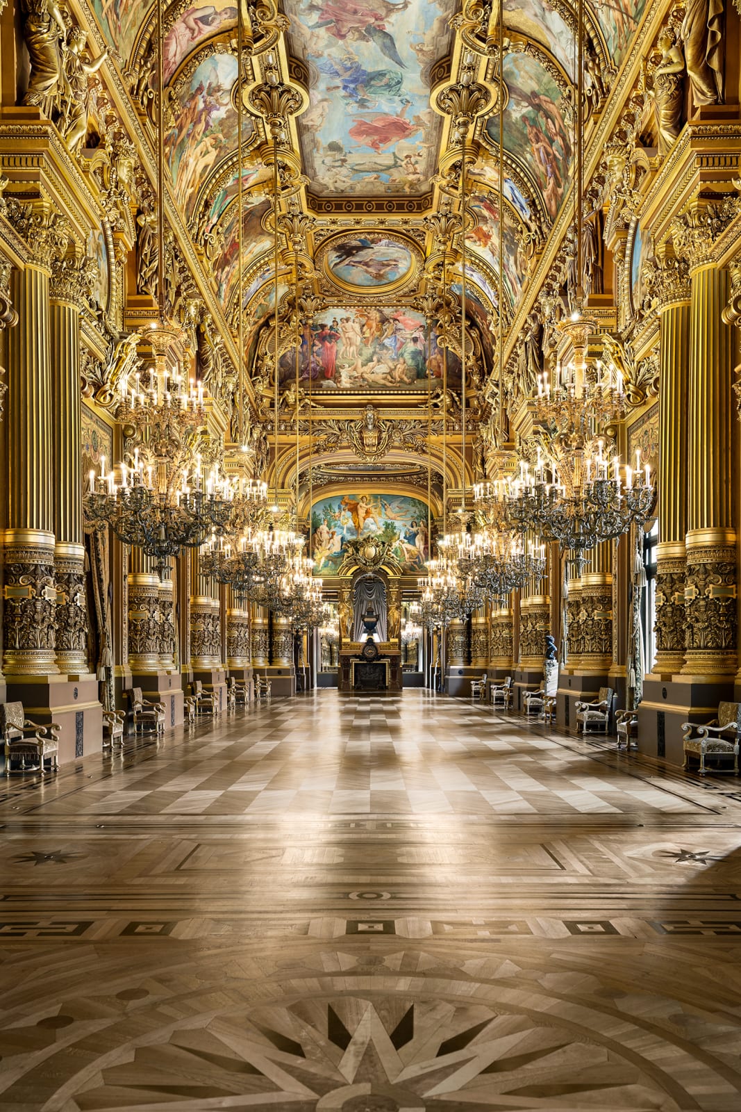 Mario Basner, Palais Garnier Grand Foyer, 2023