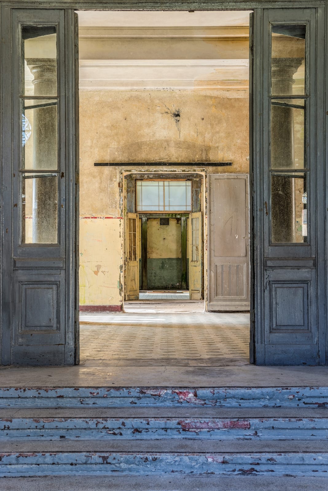 Mario Basner, Four Rooms, Beelitz Heilstätten, Germany, 2014