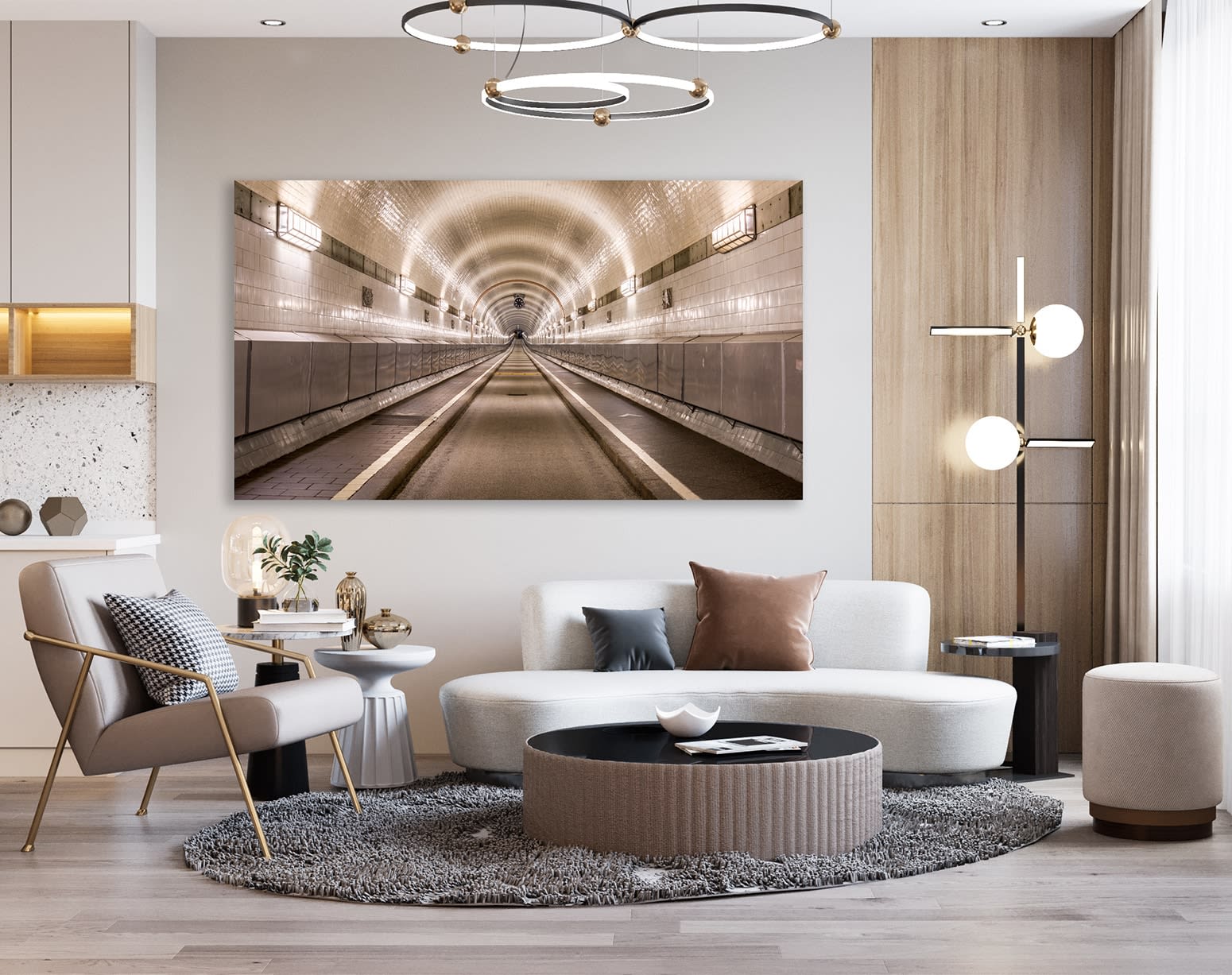 Mario Basner, Elbtunnel, Hamburg, Germany, 2015