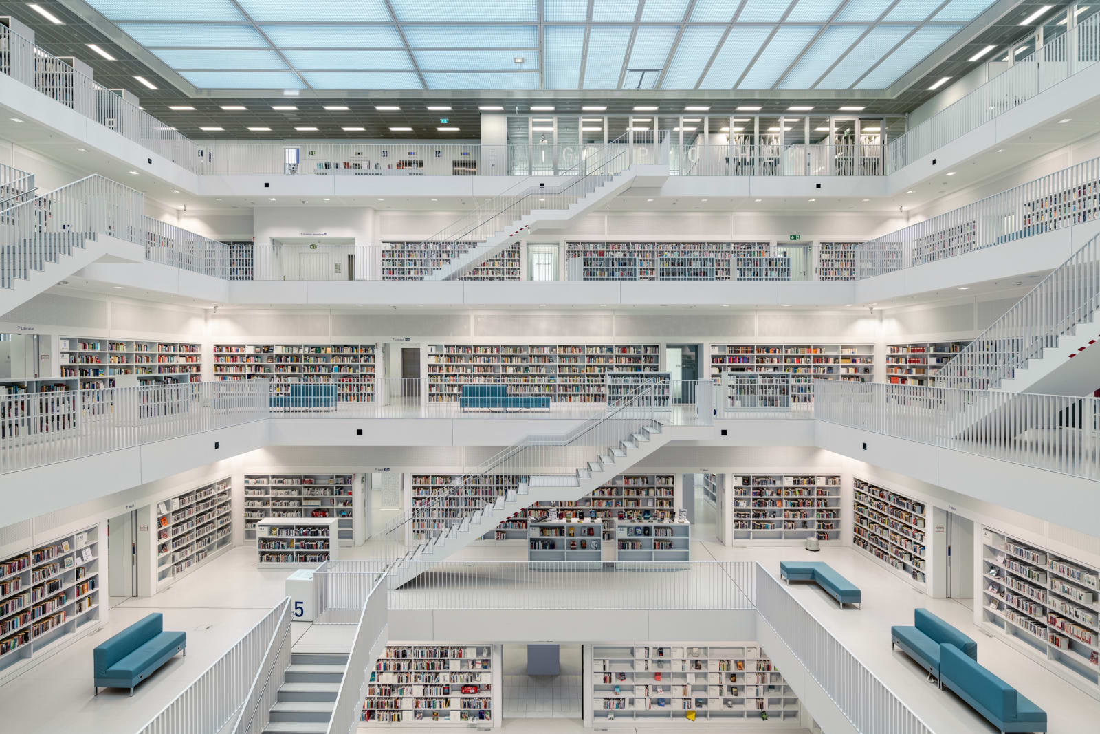 Mario Basner, Stuttgart City Library, 2022