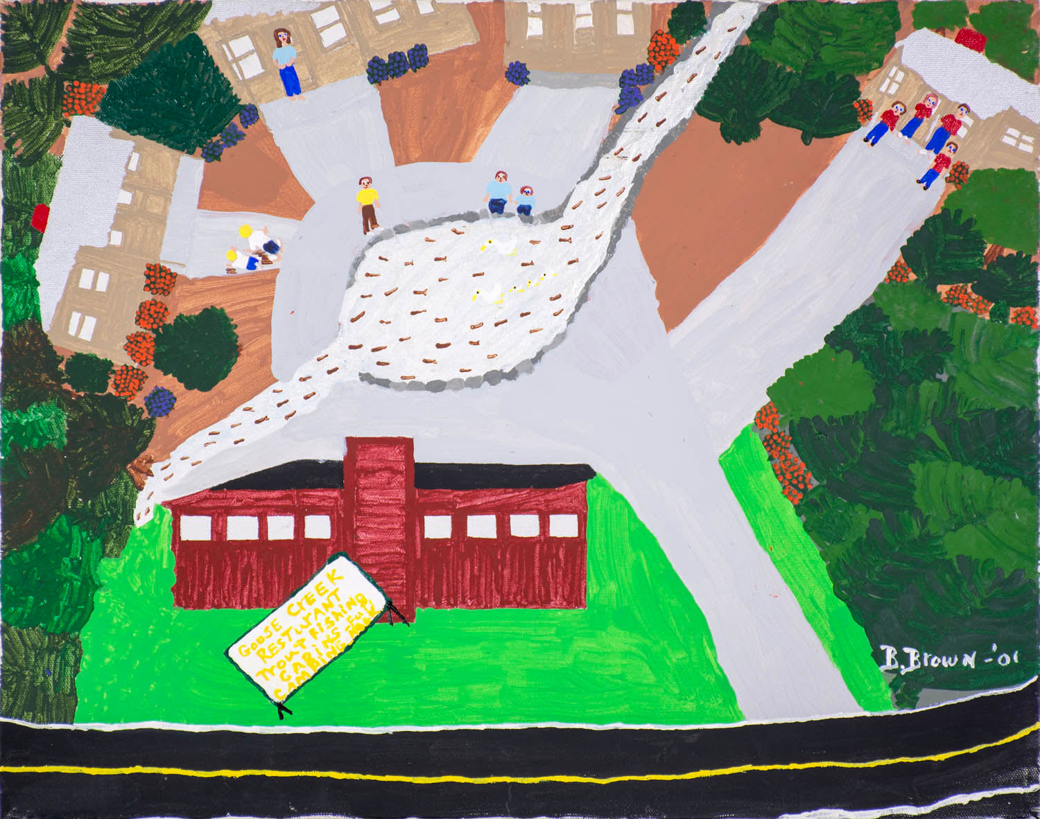 Betty Brown, Goose Creek Restaurant, 2001