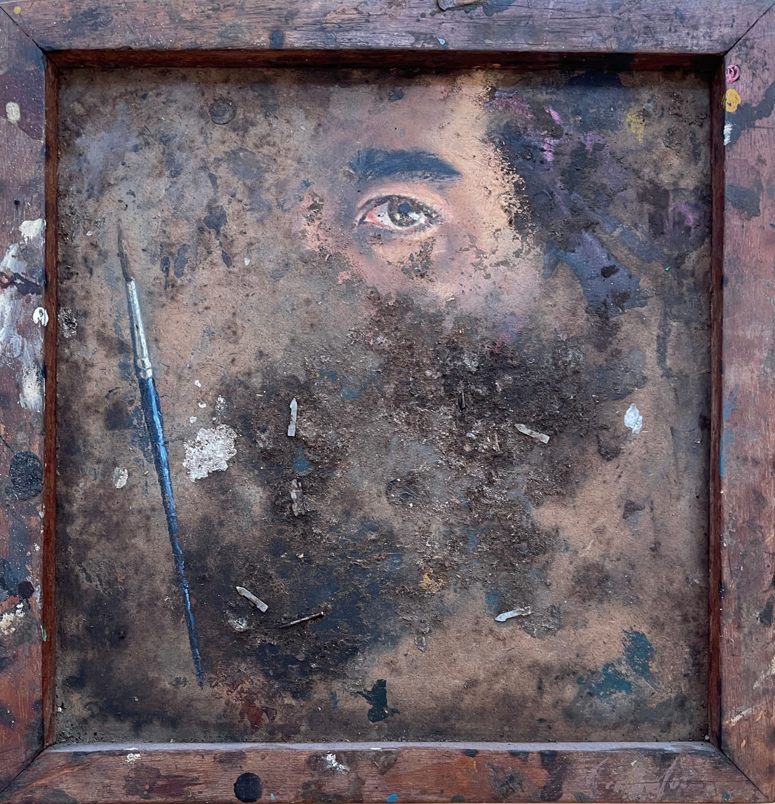 Armando Castro-Uribe, Self-portrait, 2002