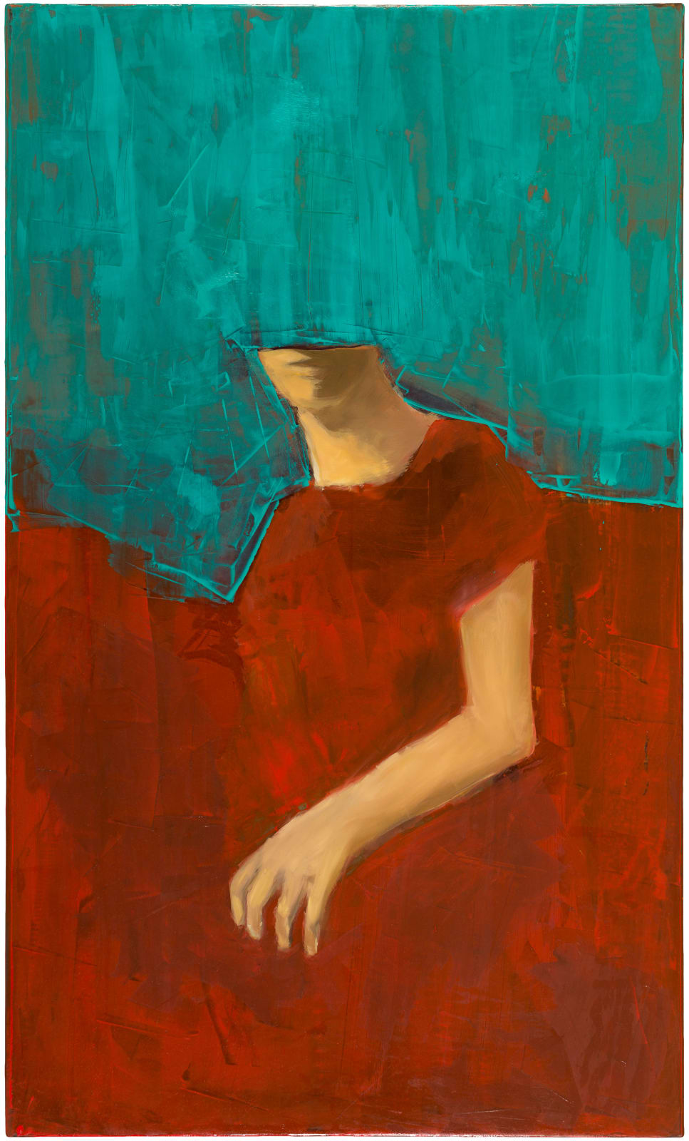 Carolina Convers, Blue and Orange Horizon, 2025