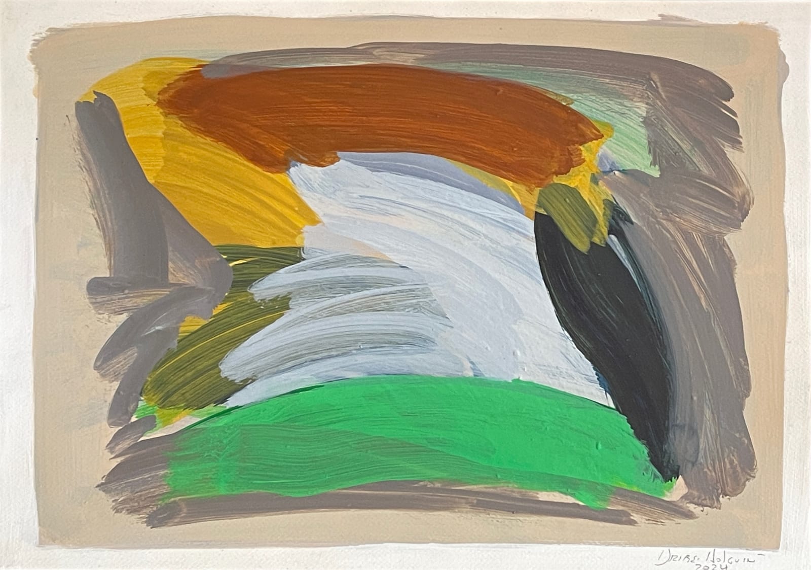 Santiago Uribe-Holguin, The Skin of Painting 3, 2023