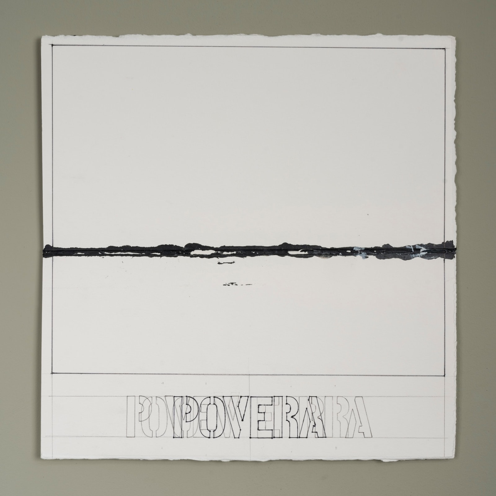 Sigfredo Chacón, Povera uno, 2020