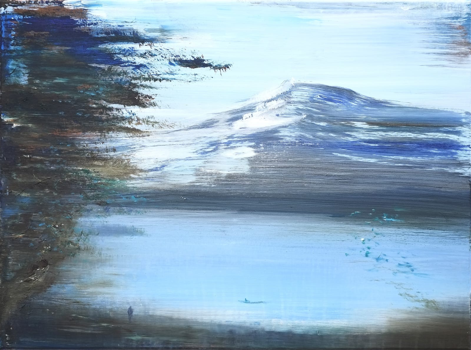 Xianwei Zhu, beyond the mountain No. 2, 2023