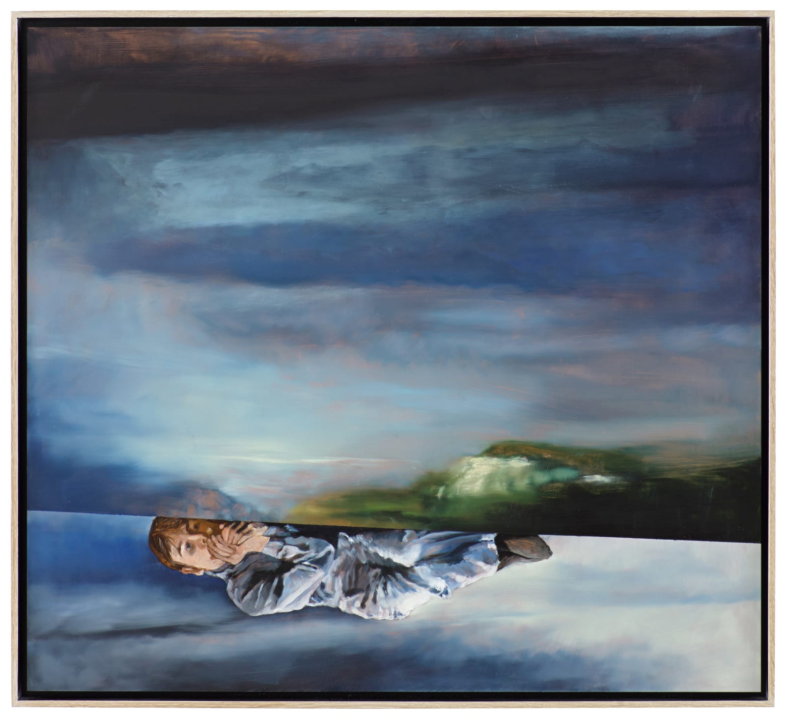 Martin Schnur, Gekippte Landschaft, 2016